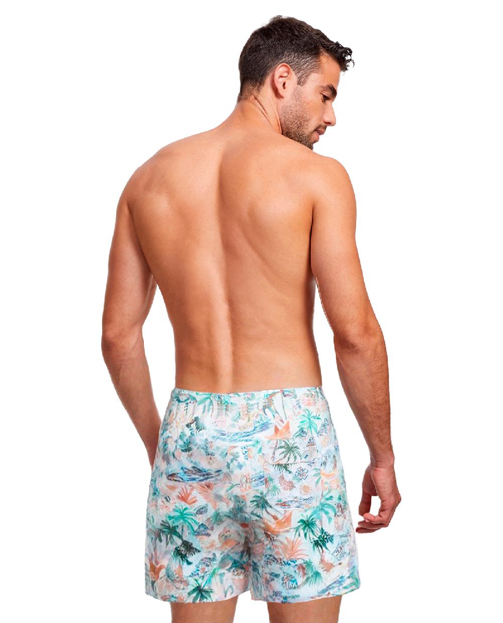 Gottex Shore Thing 5" Swim Trunks White