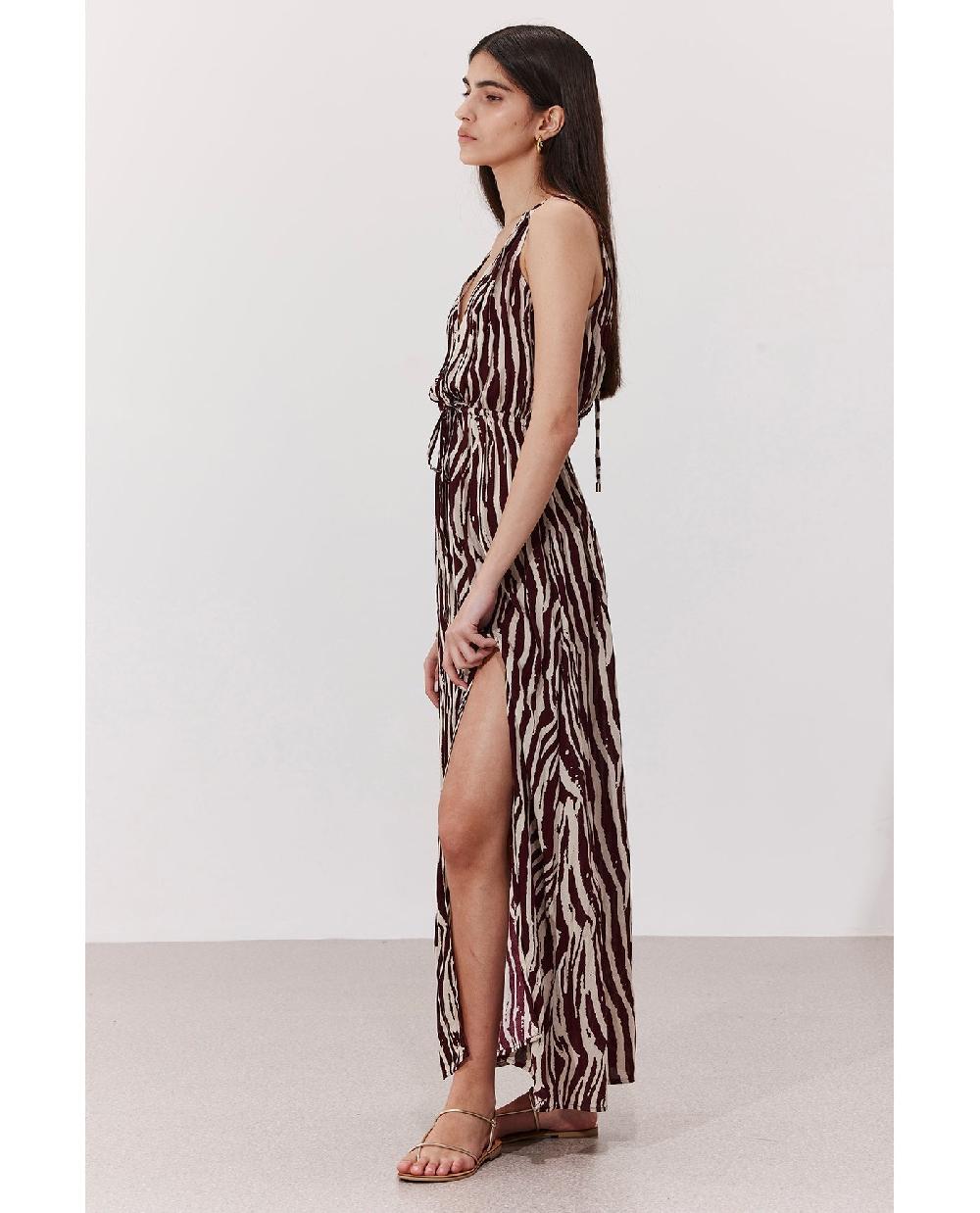 Gottex Solena Crêpe Beach Dress Cover-Up Solena