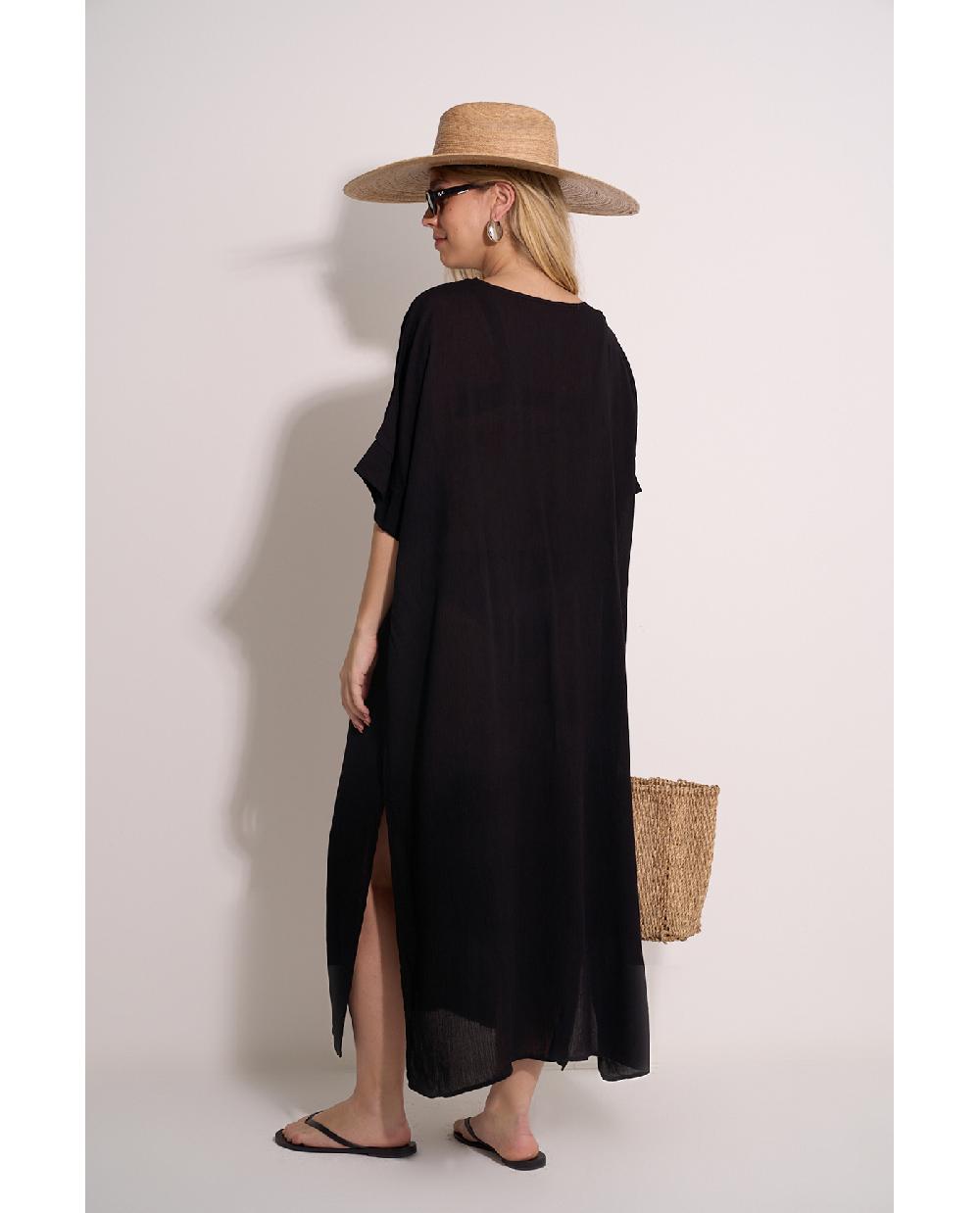 Gottex Solid Perfect Long Tunic Cover-Up Perfect