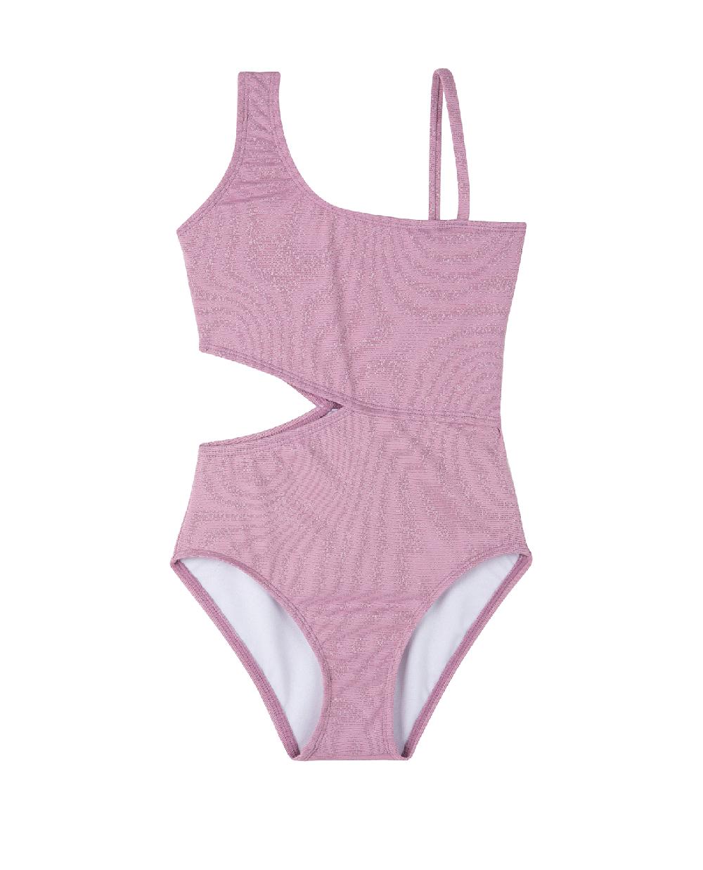 gottex Sparkles Side Cutout One Piece Dusty