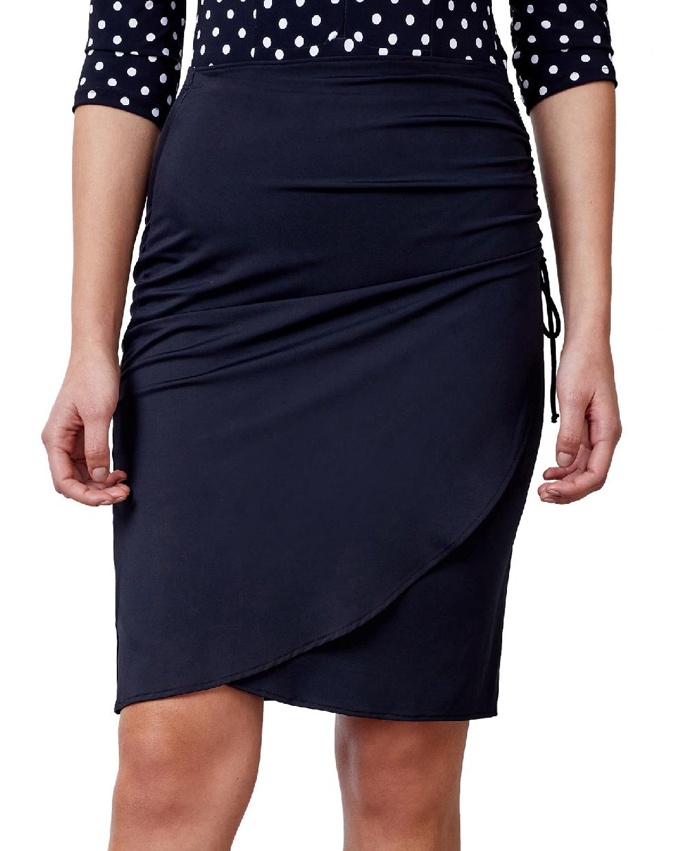 gottex Surplice Tie-Up Skirt Black