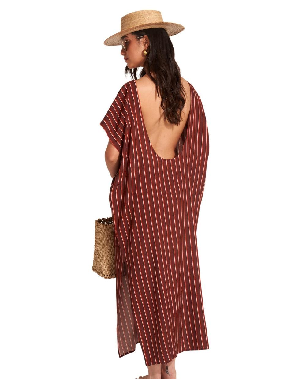 Gottex Talya Open Back Cover Up Kaftan Talya