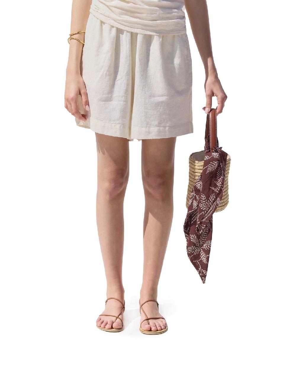 gottex Terra Bermuda Short Cover-Up Cream