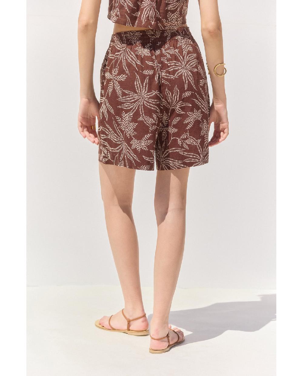 Gottex Terra Printed Bermuda Short Cover-Up Terra