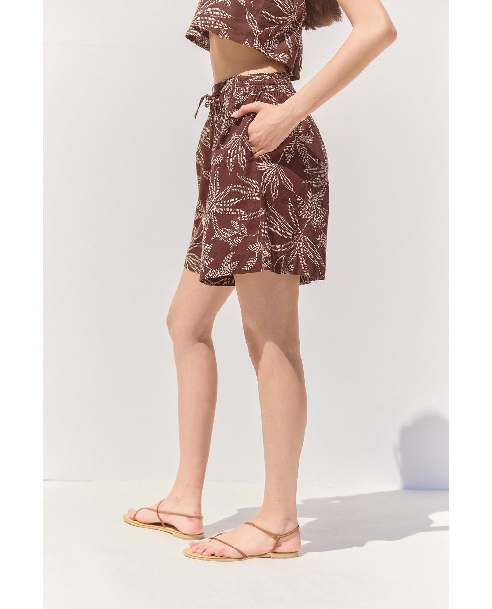 Gottex Terra Printed Bermuda Short Cover-Up Terra