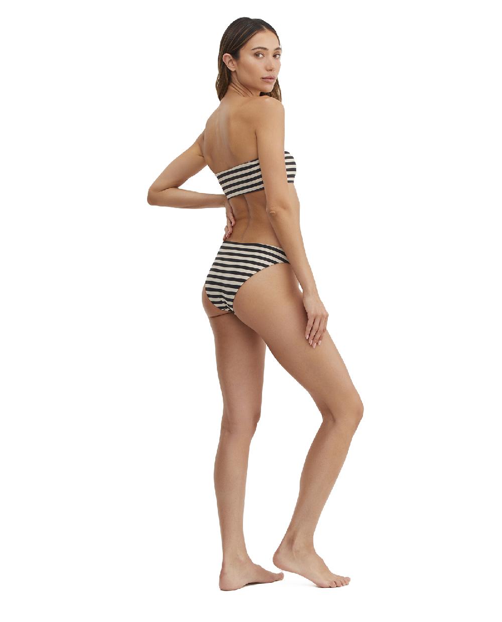 Gottex Timeless Chic Emma Bandeau Bikini Top Black