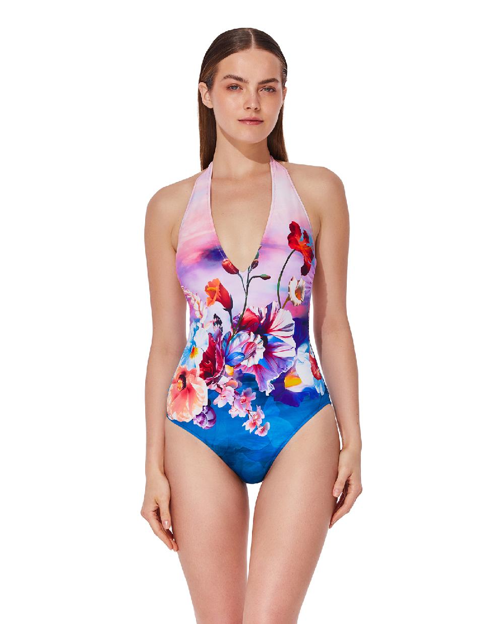 gottex Under The Sea Halter One Piece The