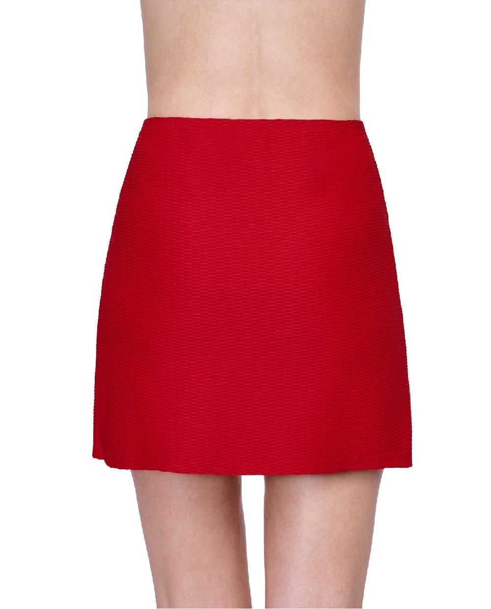 Gottex Harbourside Textured Cover Up Mini Skirt With Slit Harbourside