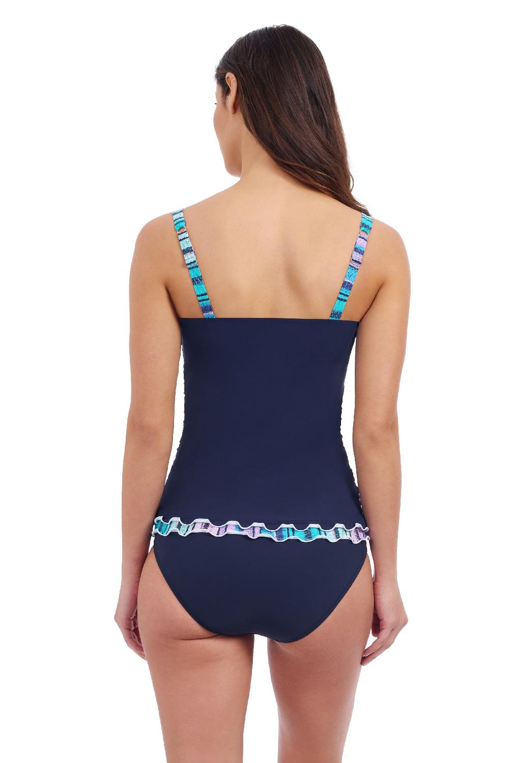Gottex Harmony D-Cup Shirred Underwire Tankini Top Profile