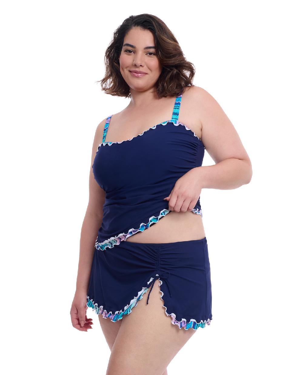 Gottex Harmony Plus Size Sweetheart Underwire Tankini Top Profile