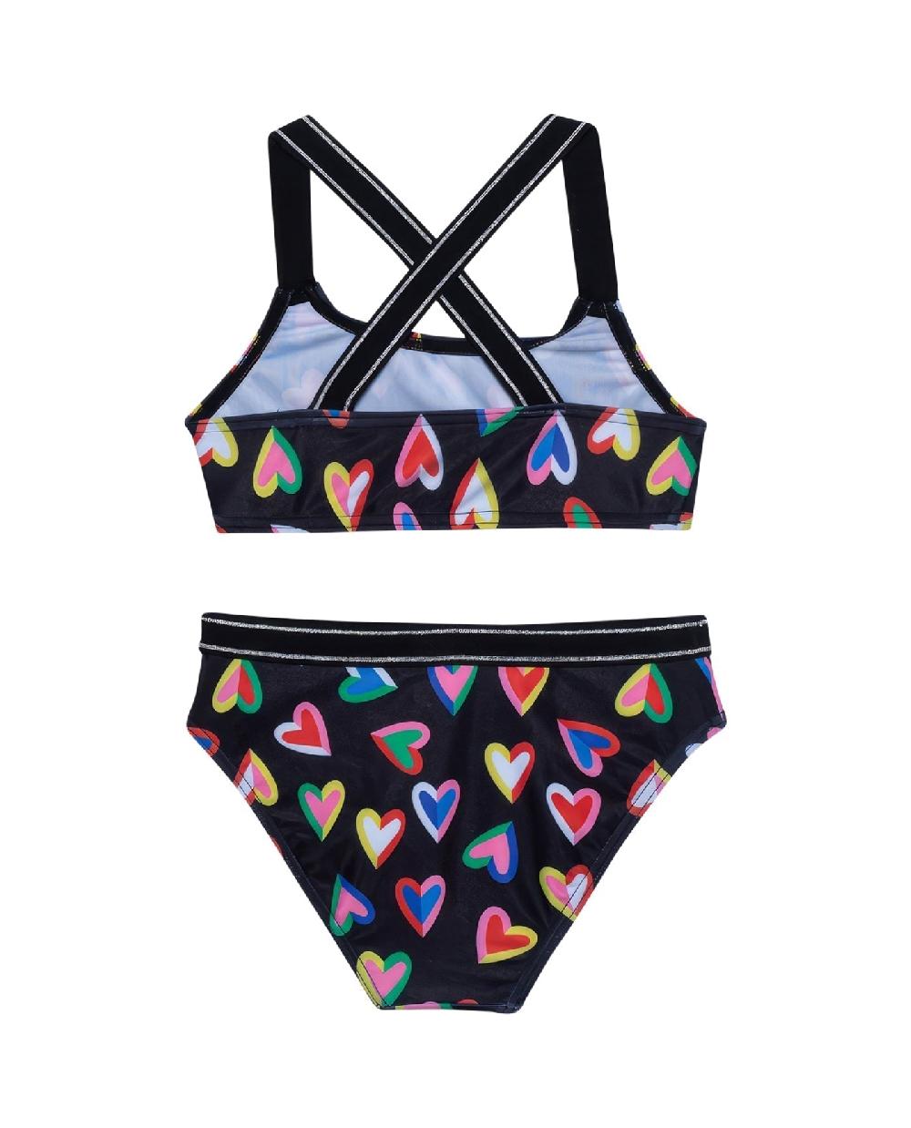 Gottex Hearts Bralette Bikini Top And Bikini Bottom Set Hearts