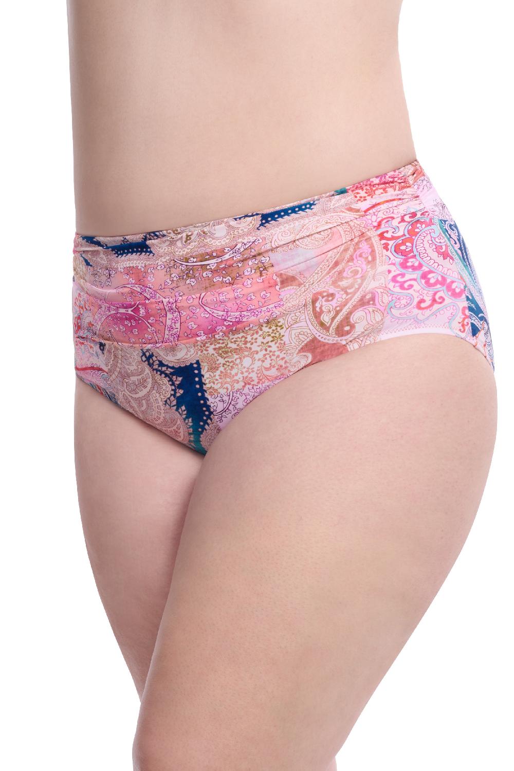 Gottex Karma Plus Size High Waist Swim Bottom Profile