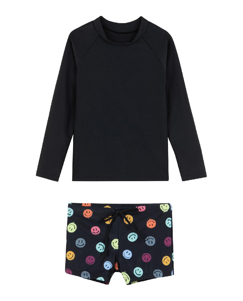 gottex Little Gents Long Sleeve Swim Short Set Gents