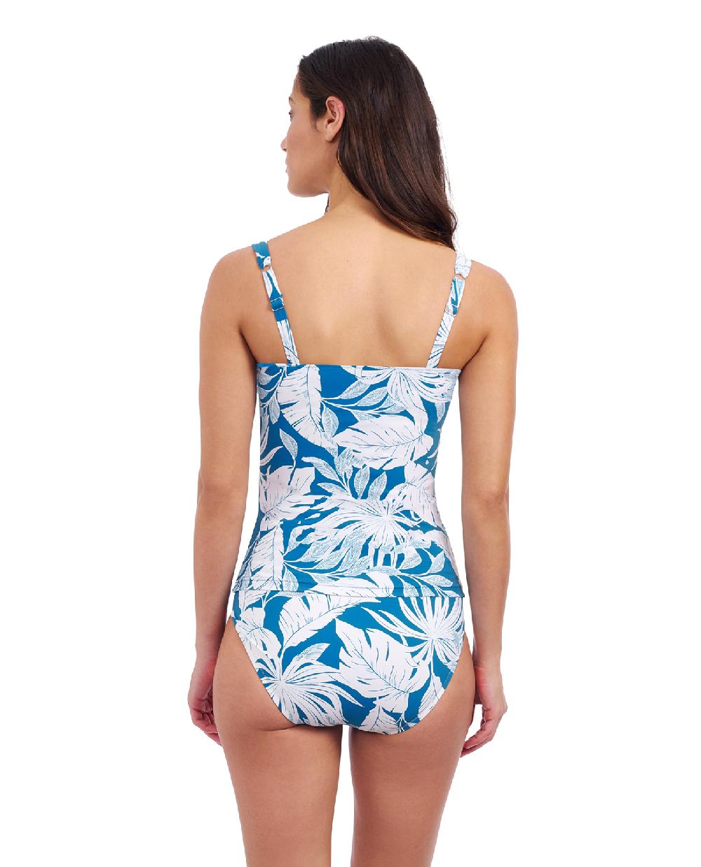 Gottex Malaya D-Cup Shirred Underwire Tankini Top Profile