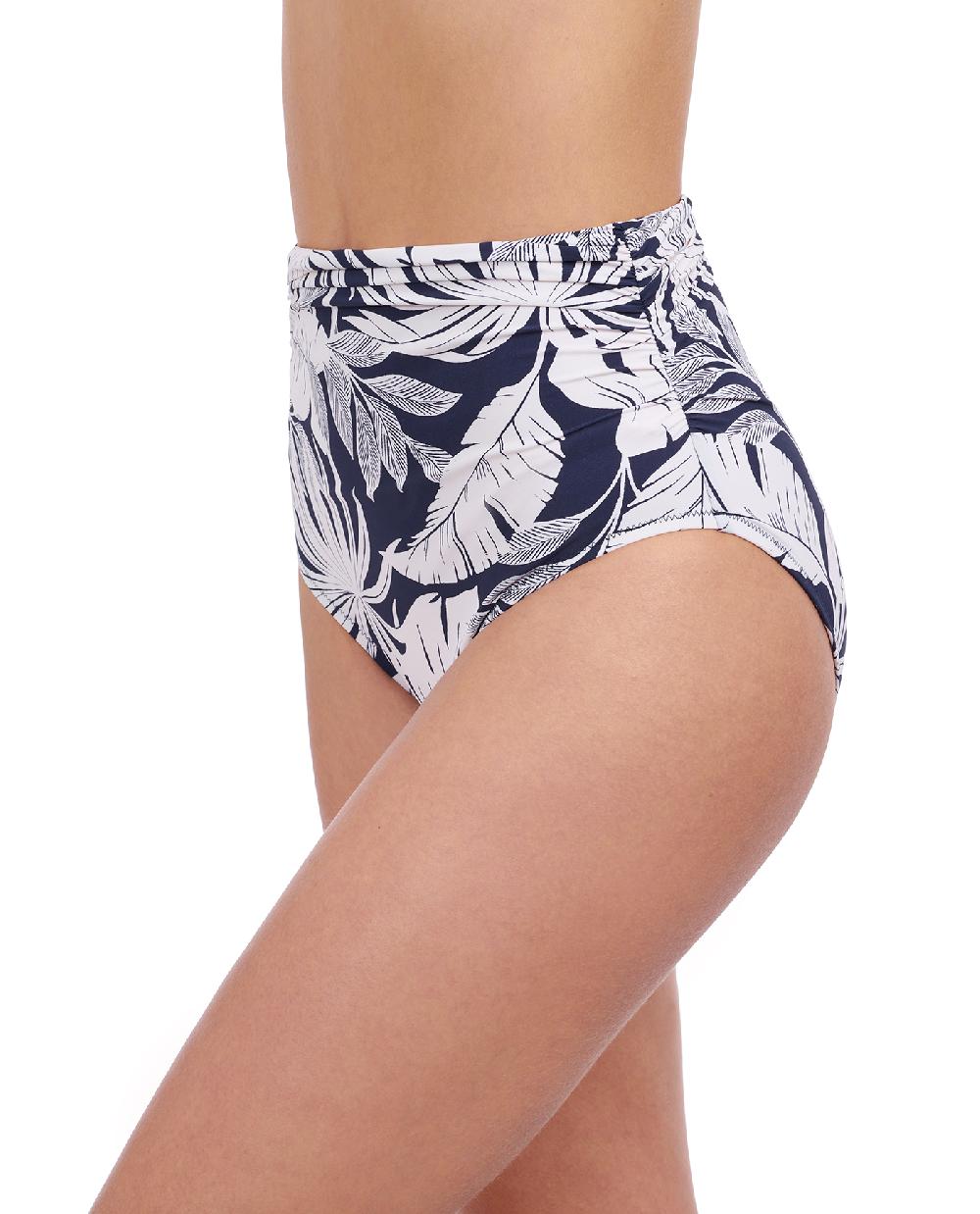 Gottex Malaya Shirred High Waist Swim Bottom Profile