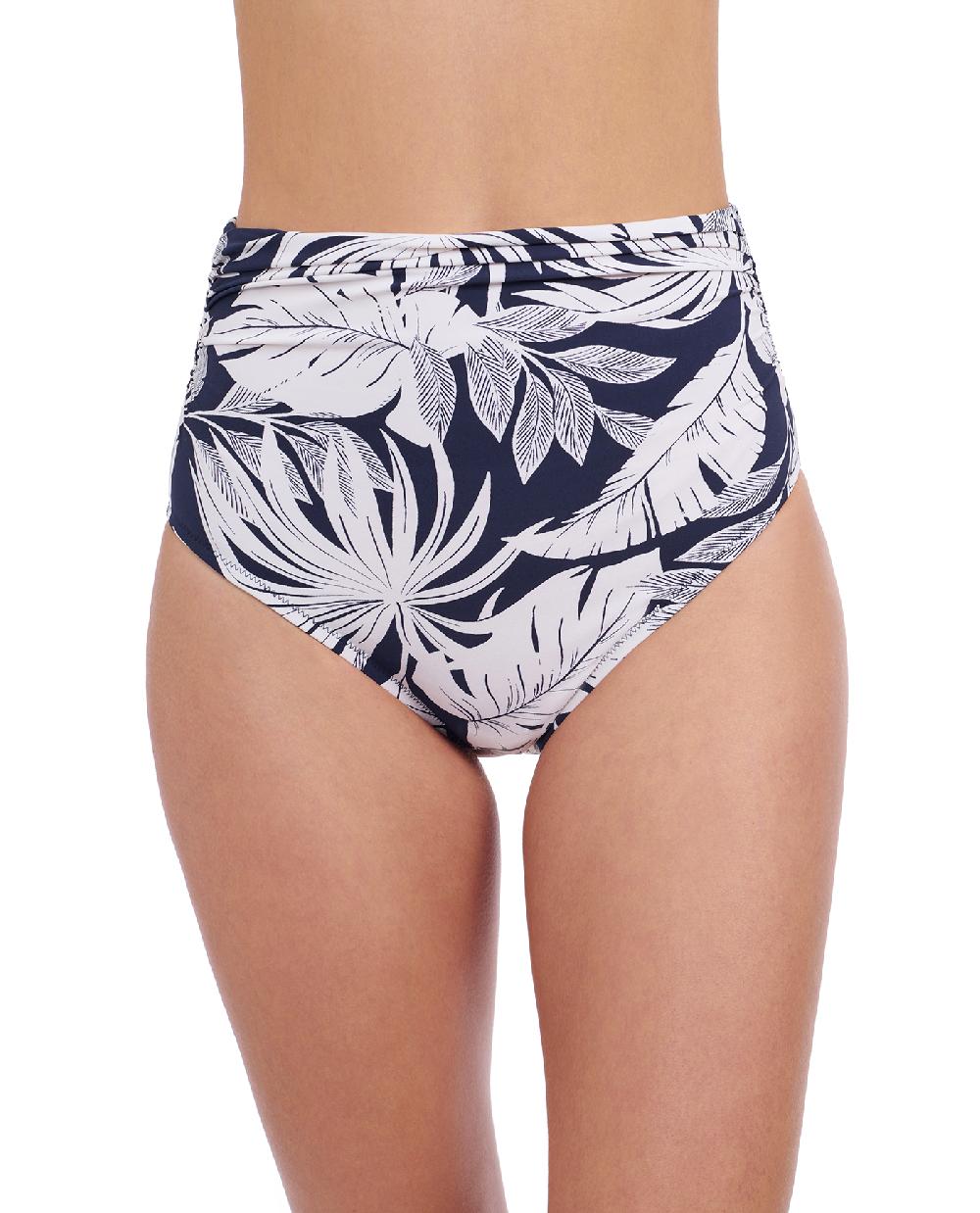 gottex Malaya Shirred High Waist Swim Bottom Profile