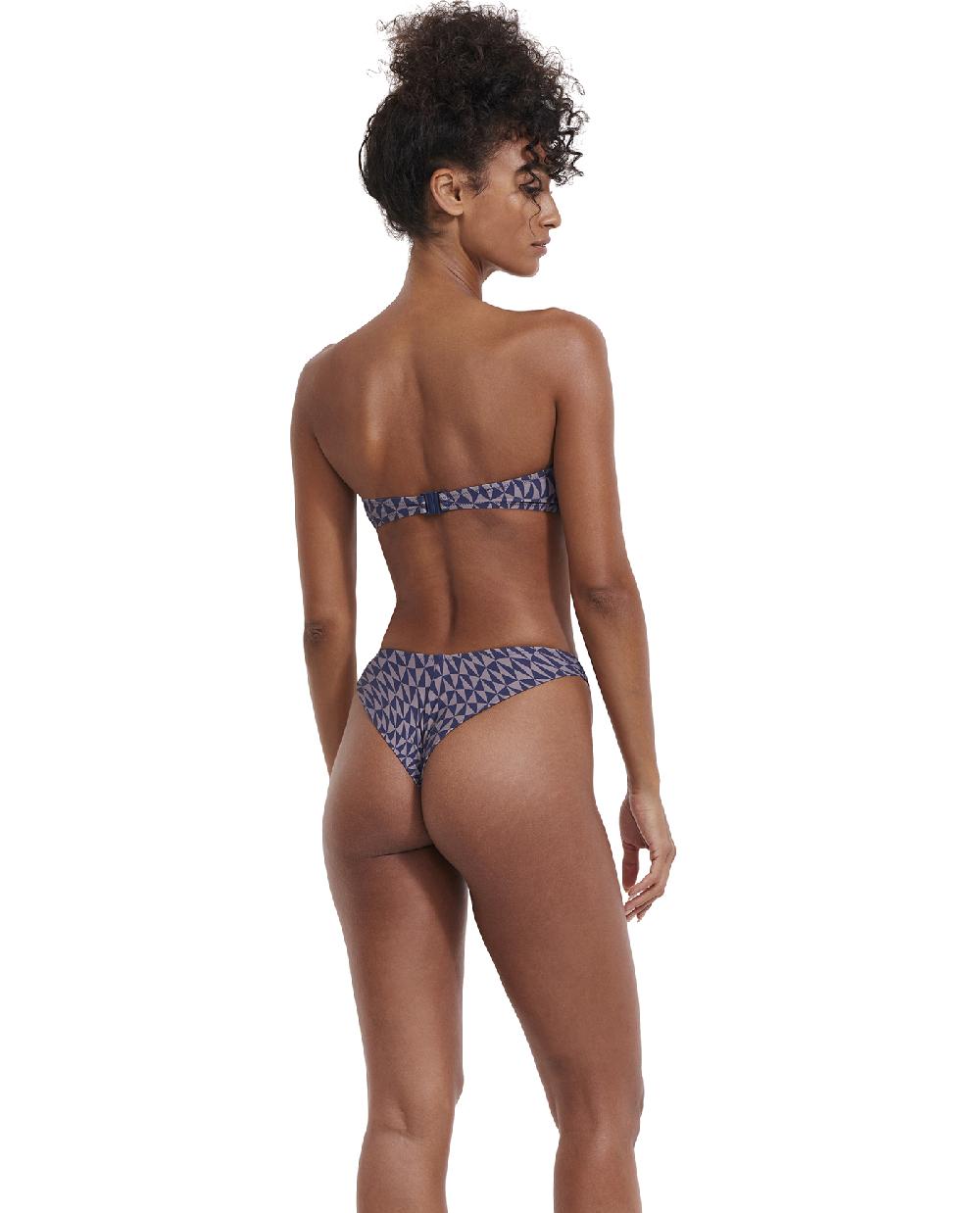 Gottex Midnight Magic Bandeau Wire Bikini Top Midnight