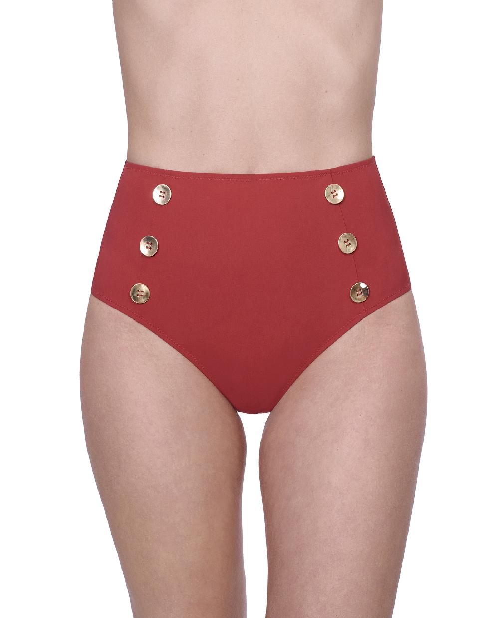 gottex Montecarlo High Waist Bikini Bottom Montecarlo