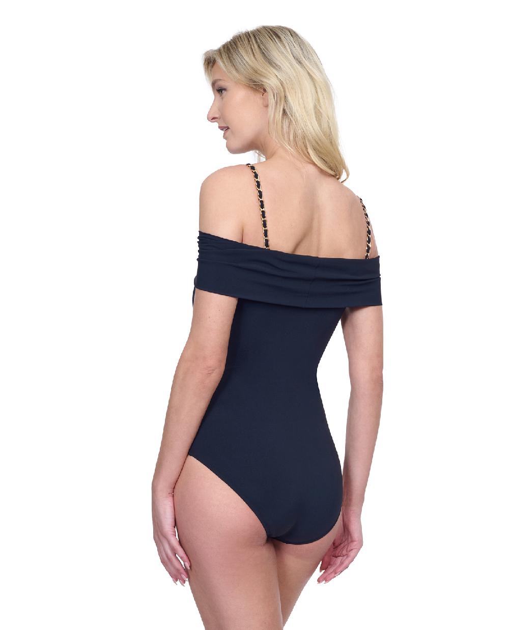 Gottex Montecarlo Off Shoulder One Piece Swimsuit Montecarlo