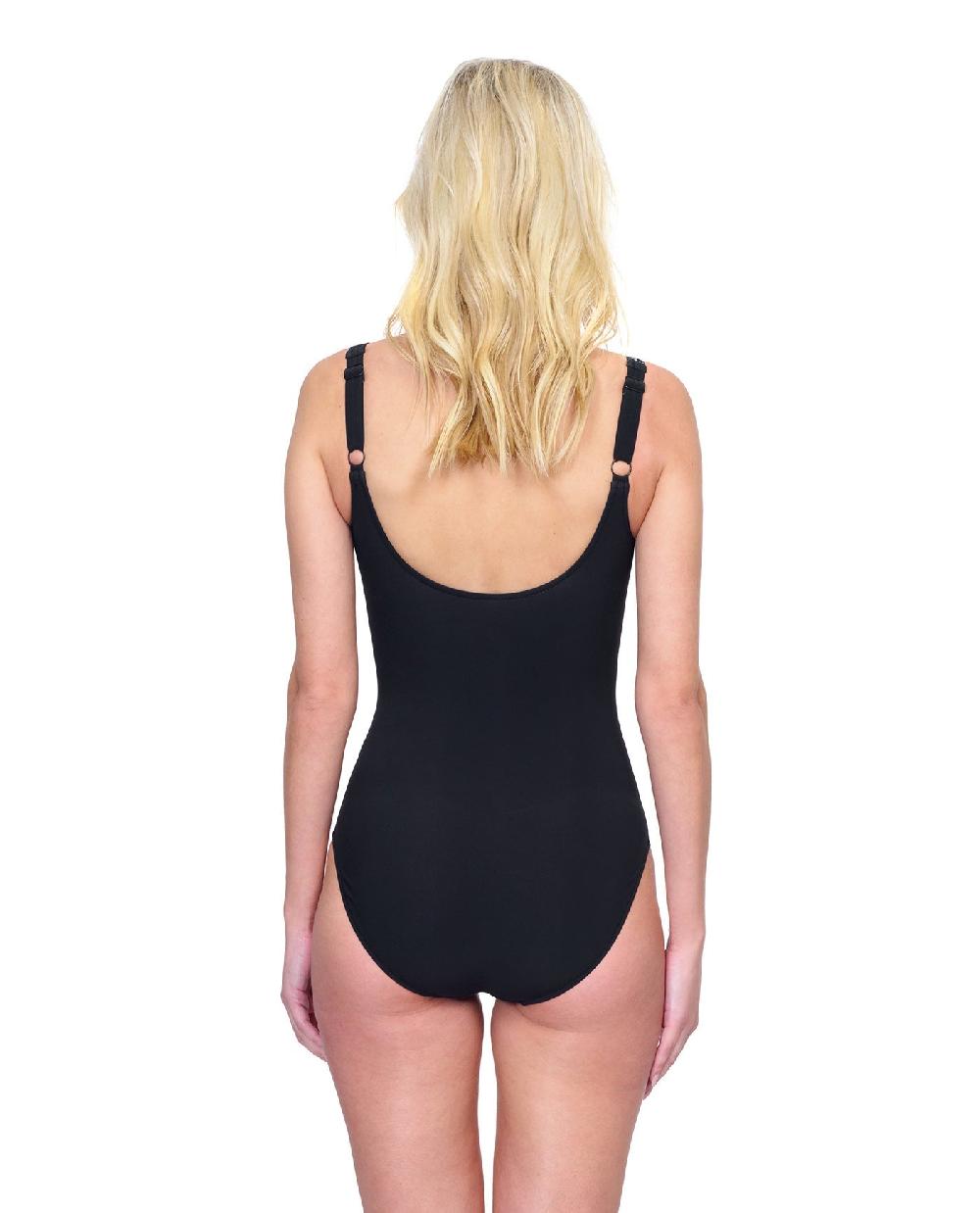 Gottex Nature's Beauty Square Neck One Piece Swimsuit Natures