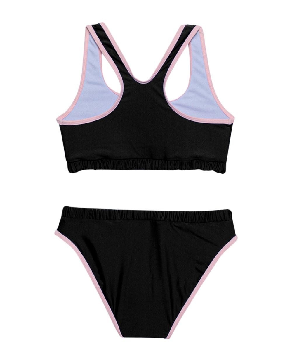 Gottex Ocean Sporty Round Neck Bikini Top And Bikini Bottom Set Ocean
