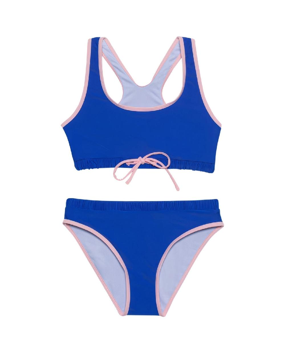 gottex Ocean Sporty Round Neck Bikini Top And Bikini Bottom Set Ocean