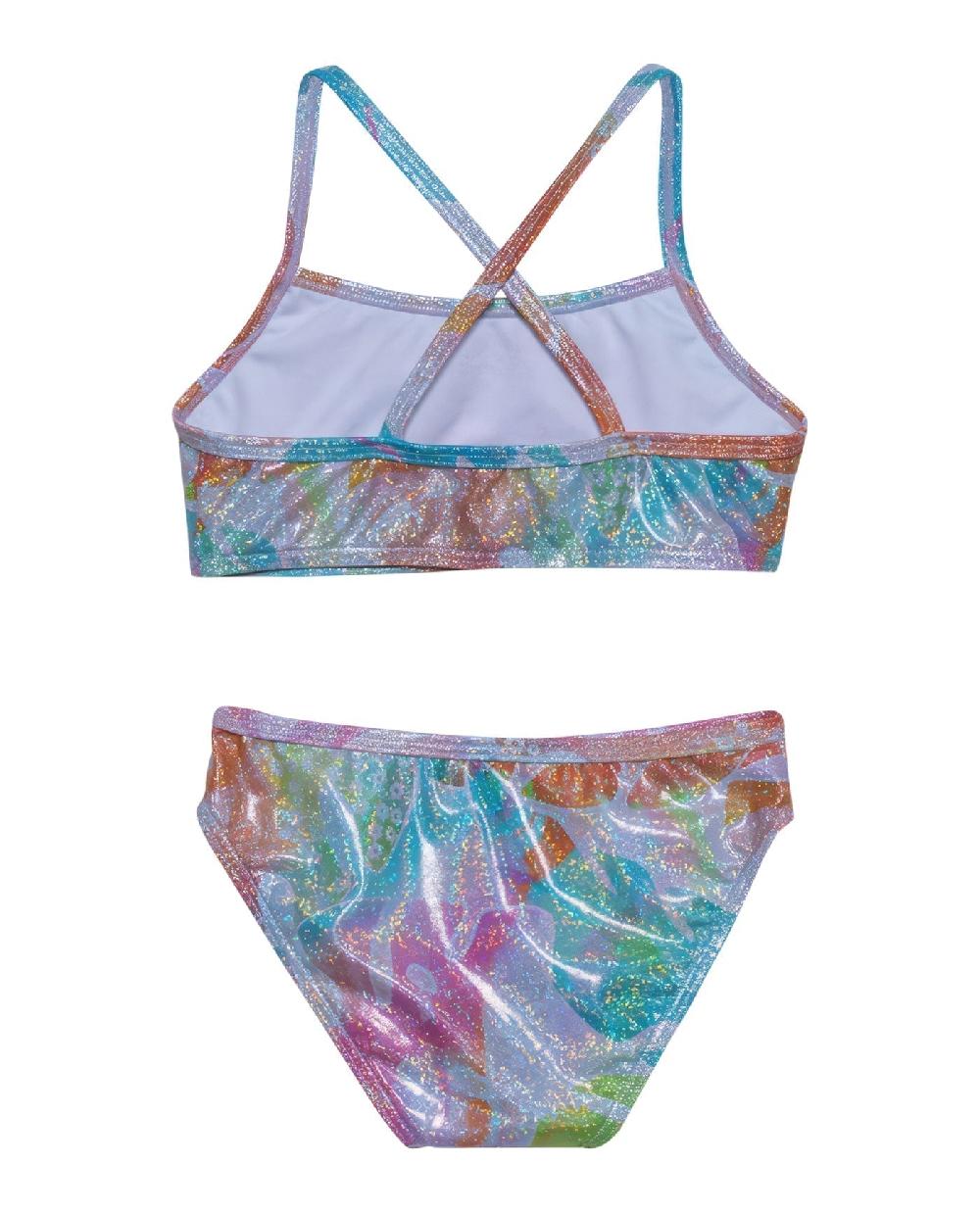 Gottex Palm Tree Bralette Bikini Top And Bikini Bottom Set Palm