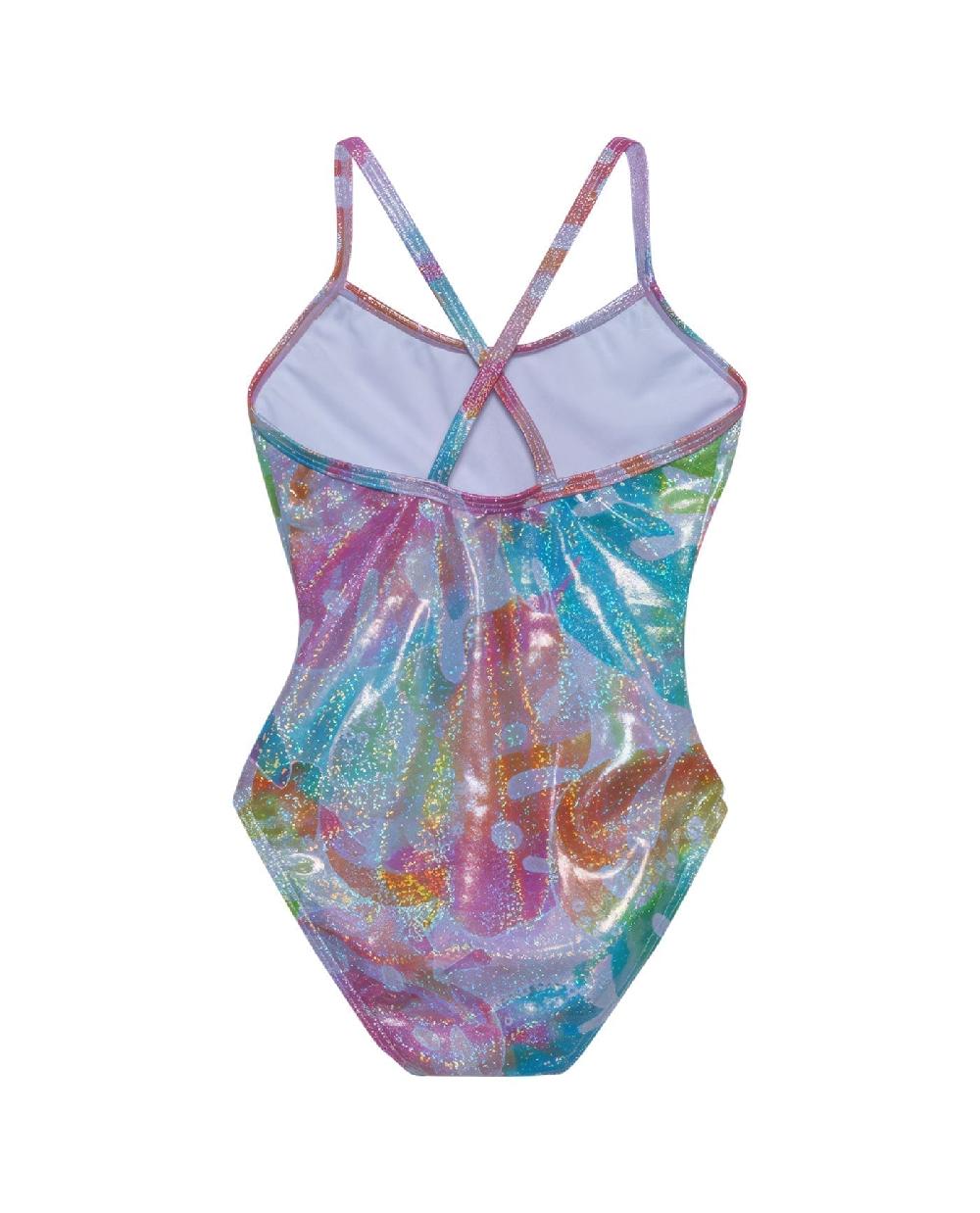 Gottex Palm Tree Round Neck One Piece Swimsuit Palm