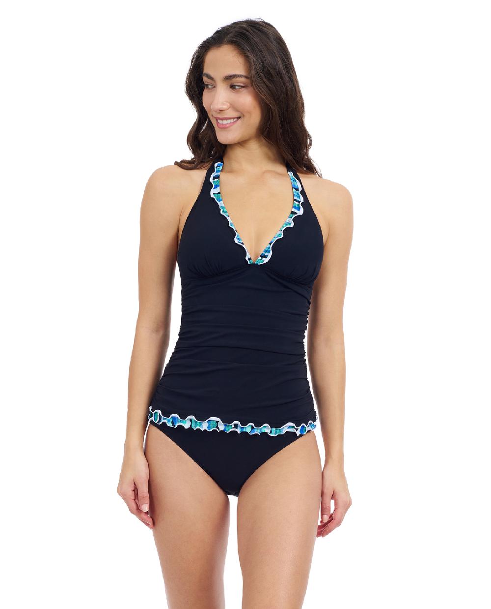 gottex Profile By Gottex Bachata V Neck Halter Tankini Profile