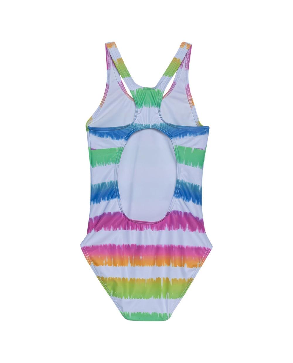 Gottex Rainbow Round Neck One Piece Swimsuit Rainbow