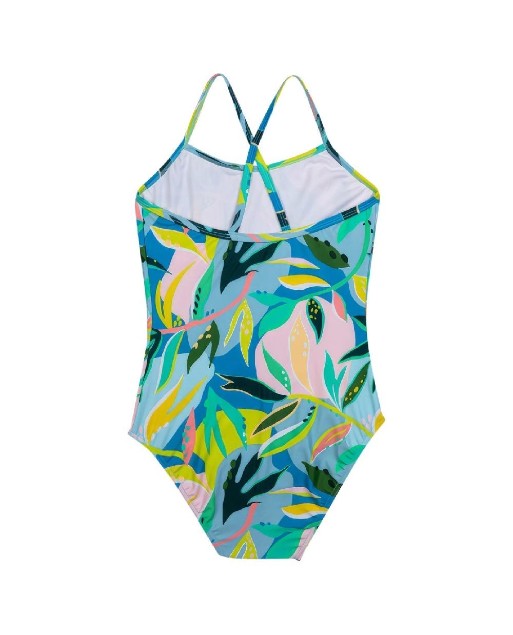 Gottex Rainforest Round Neck One Piece Swimsuit Rainforest