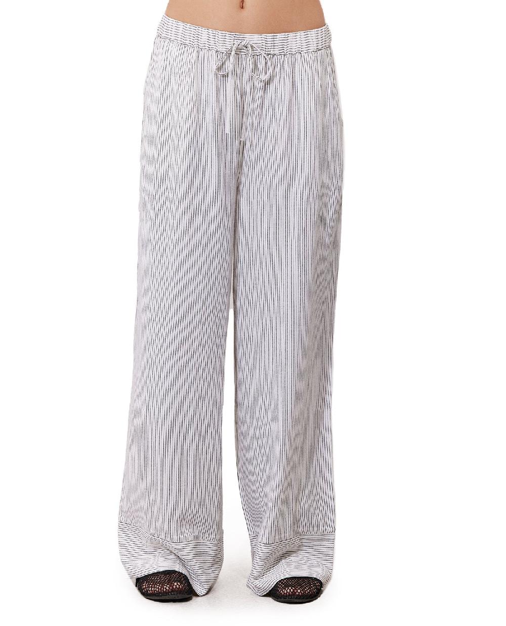 Gottex Saltstripe Wide Leg Beach Pant Cover-Up Saltstripe