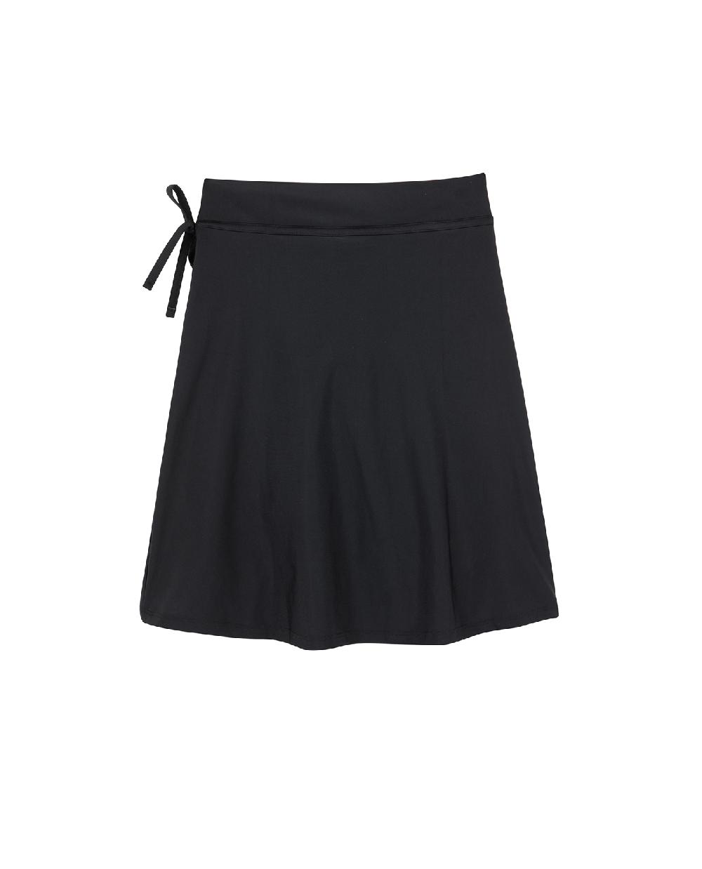 Gottex Sea Solids Swim Skirt With Inner Short Black