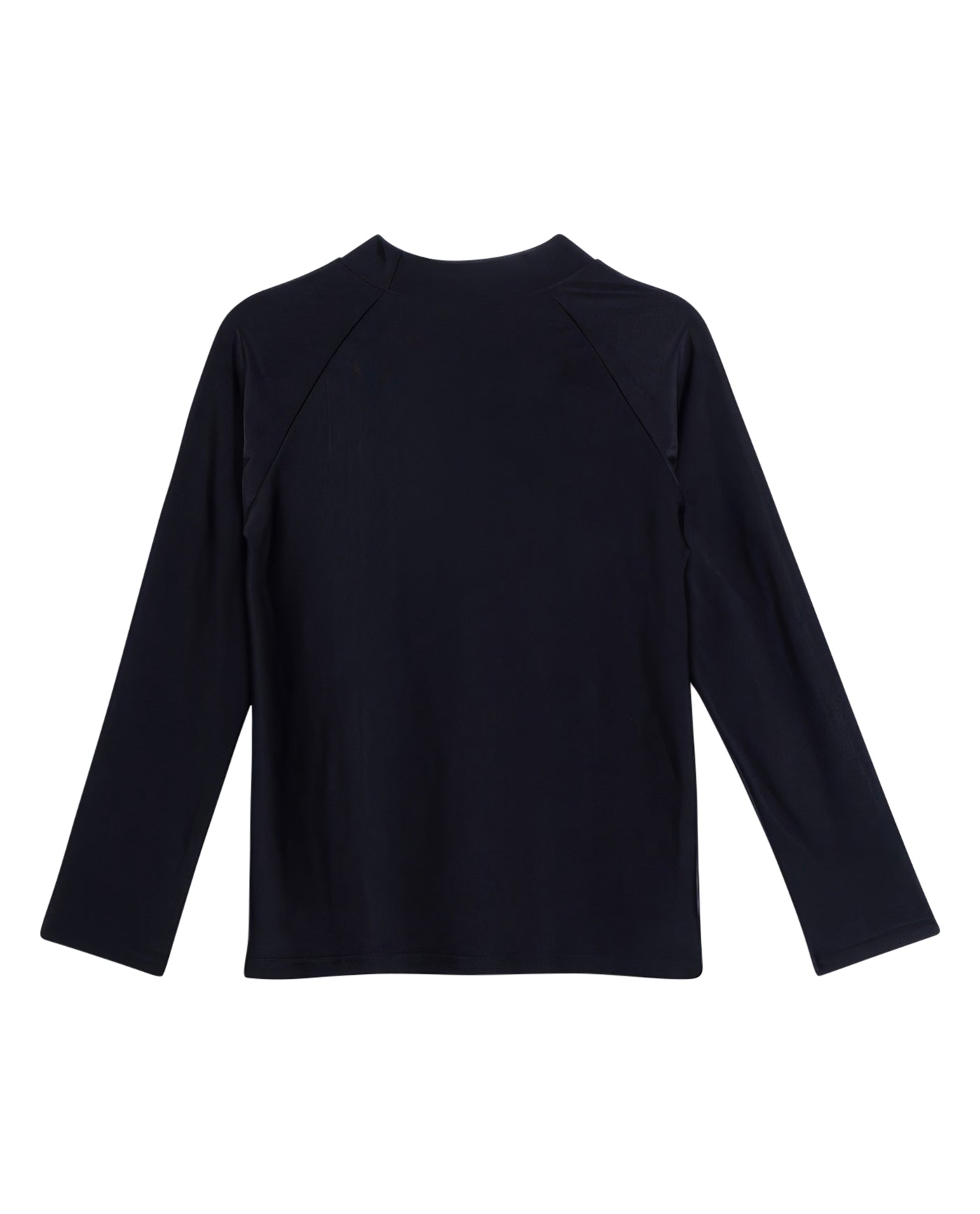 Gottex Solid Long Sleeve Rash Guard Swim Shirt Black