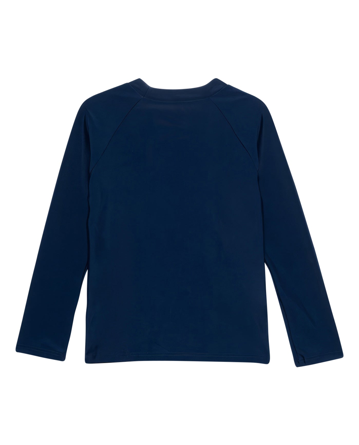 Gottex Solid Long Sleeve Rash Guard Swim Shirt Navy