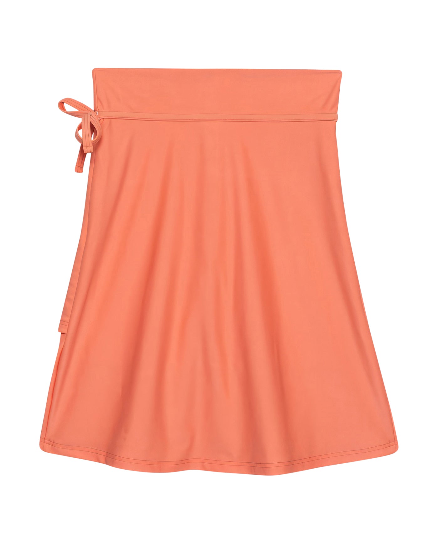Gottex Solid Midi Skirt Cover Up With Built In Pant Coral