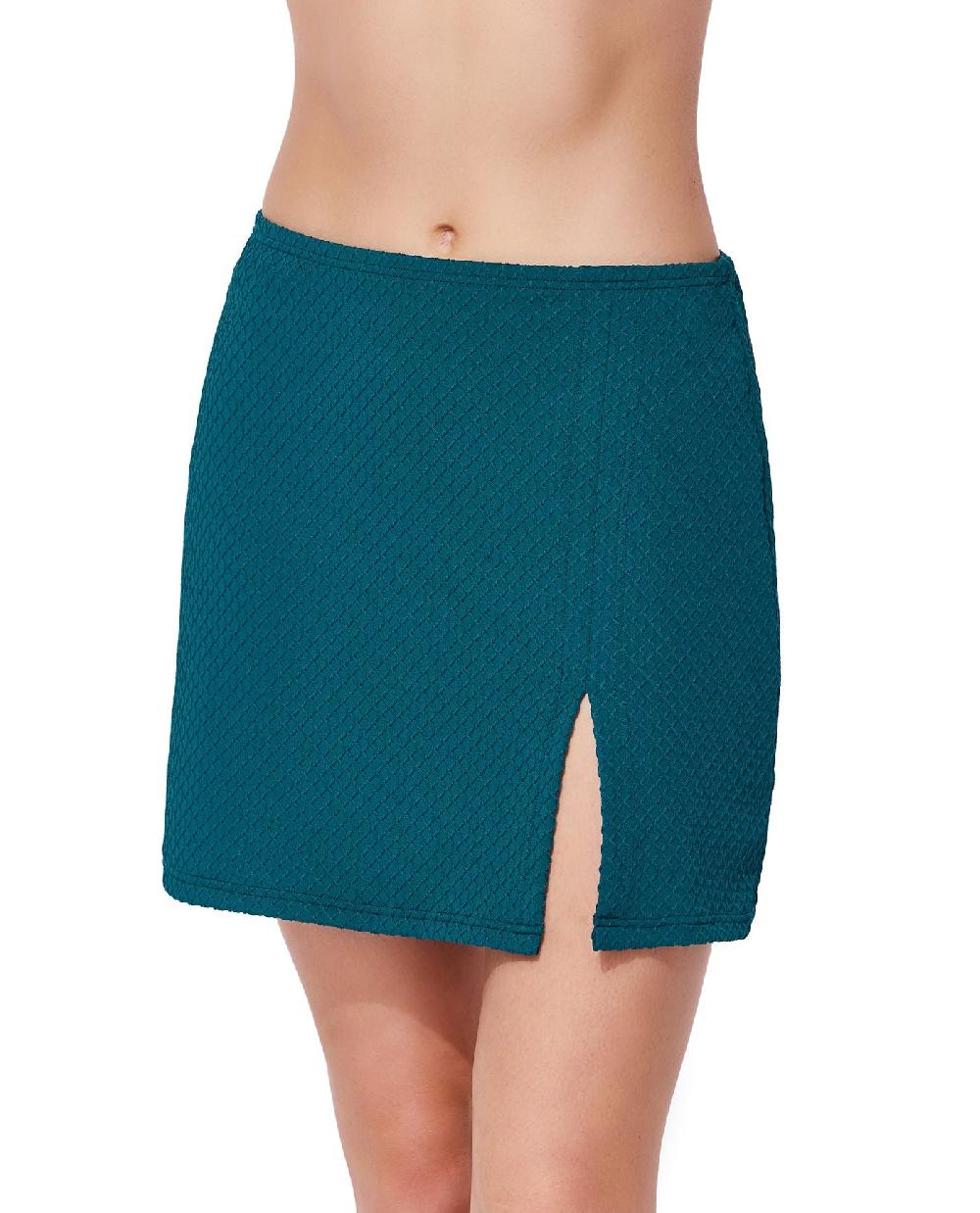 Gottex St. Tropez Textured Pull-On Skirt Cover-Up St.tropez