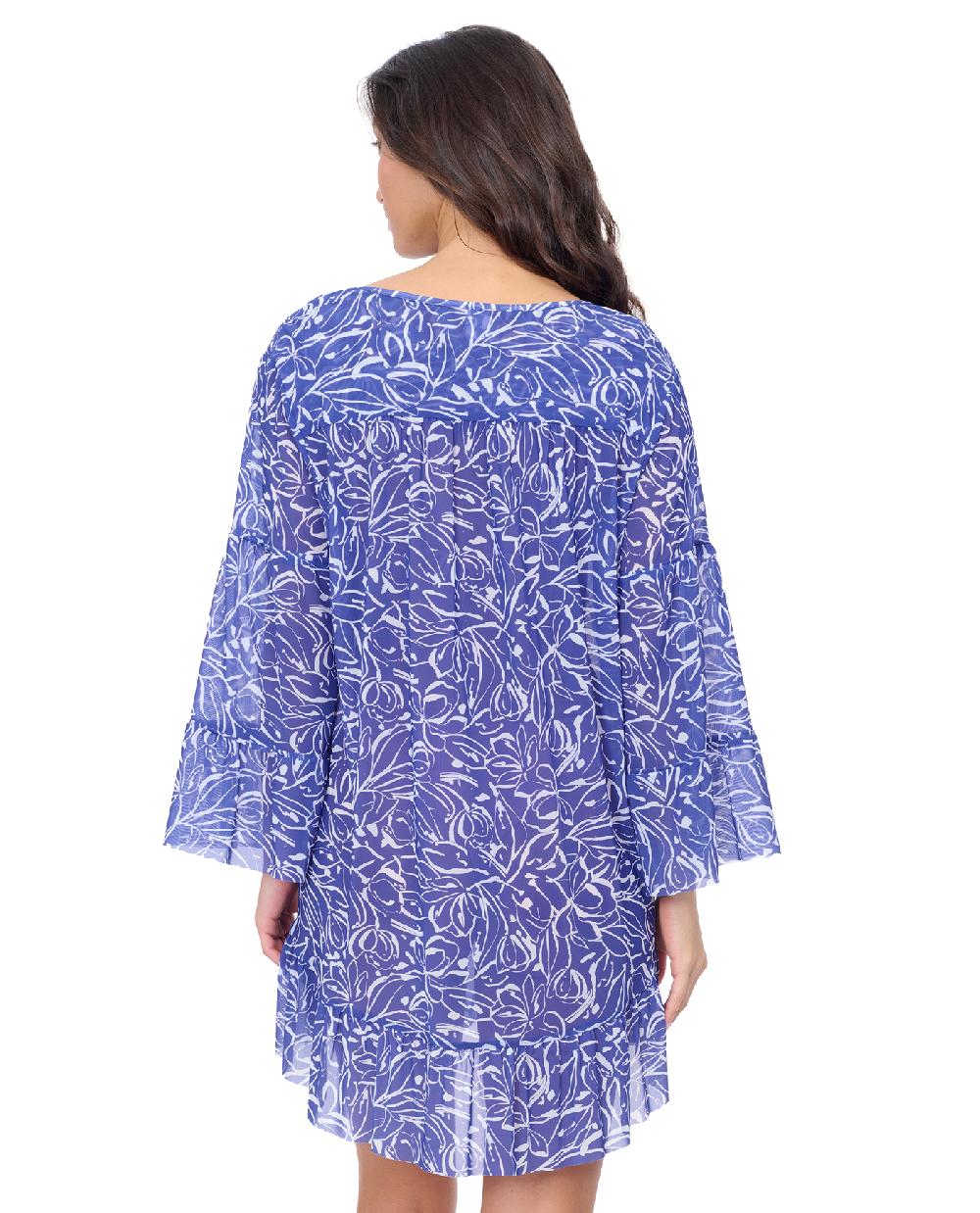 Gottex Tulip Mesh Tunic With Flounce Coverup Profile