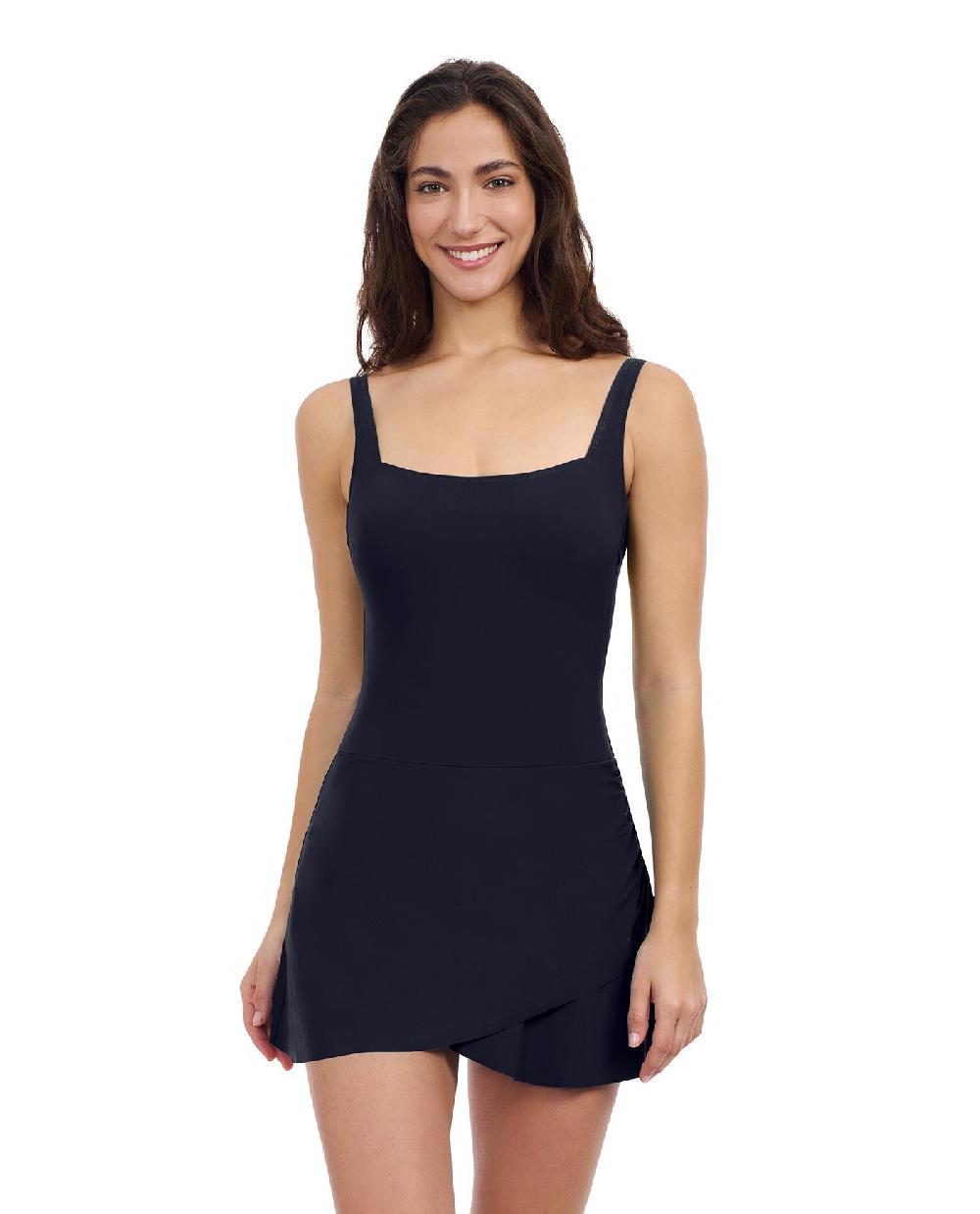 gottex Tutti Frutti Square Neck Wrap Sarong Swimdress Profile