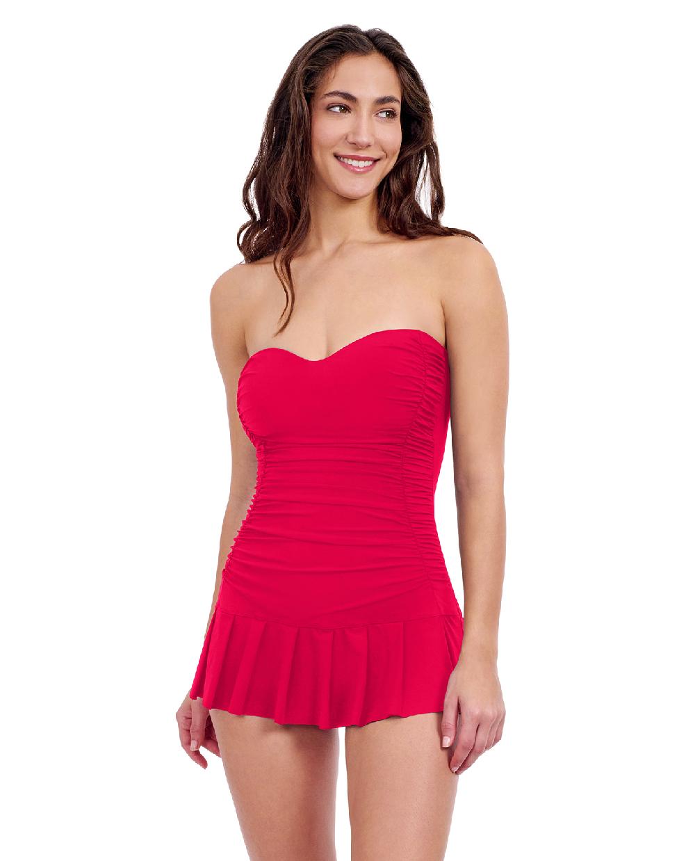 gottex Tutti Frutti Sweetheart Bandeau Swimdress Profile