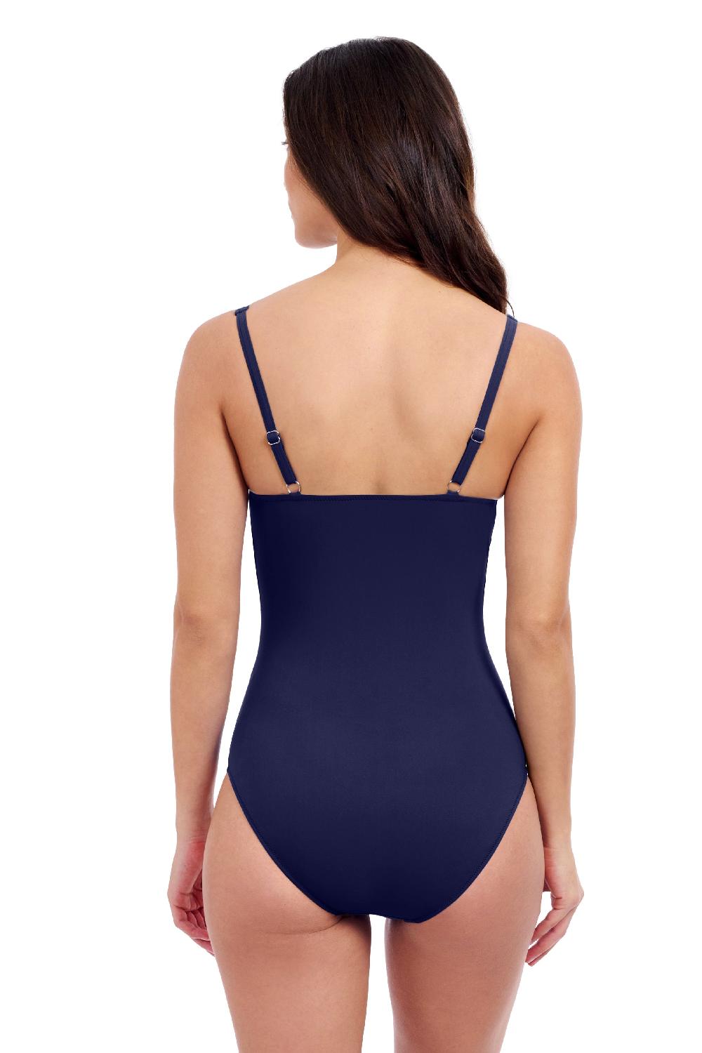 Gottex Tutti Frutti Sweetheart Twist Front One Piece Swimsuit Profile