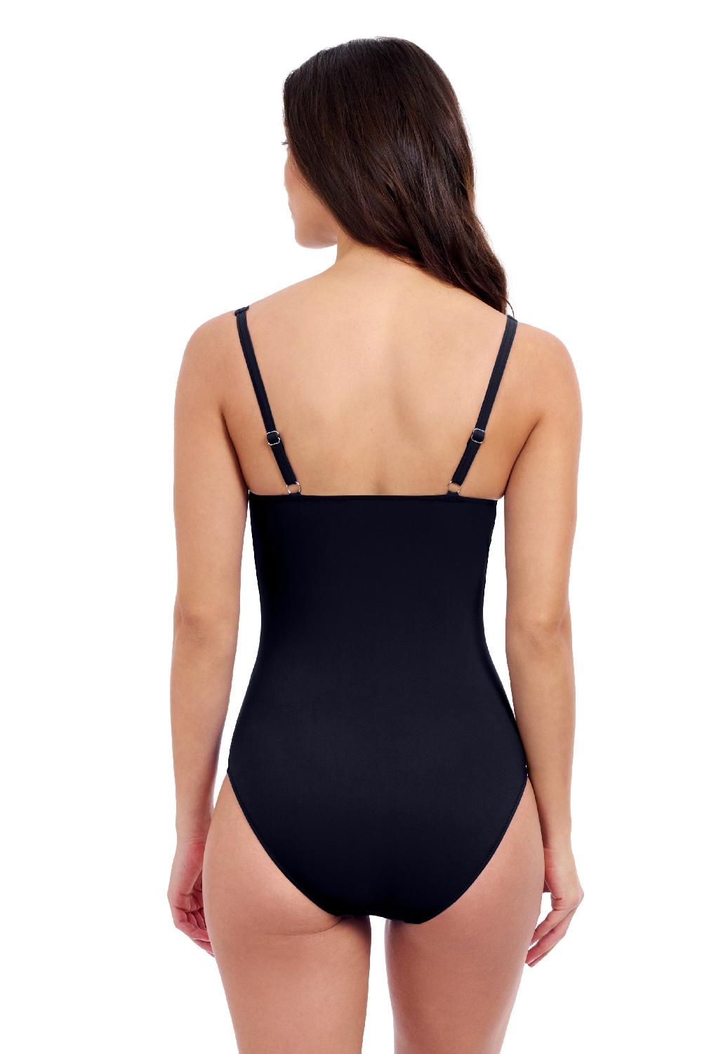 Gottex Tutti Frutti Sweetheart Twist Front One Piece Swimsuit Profile