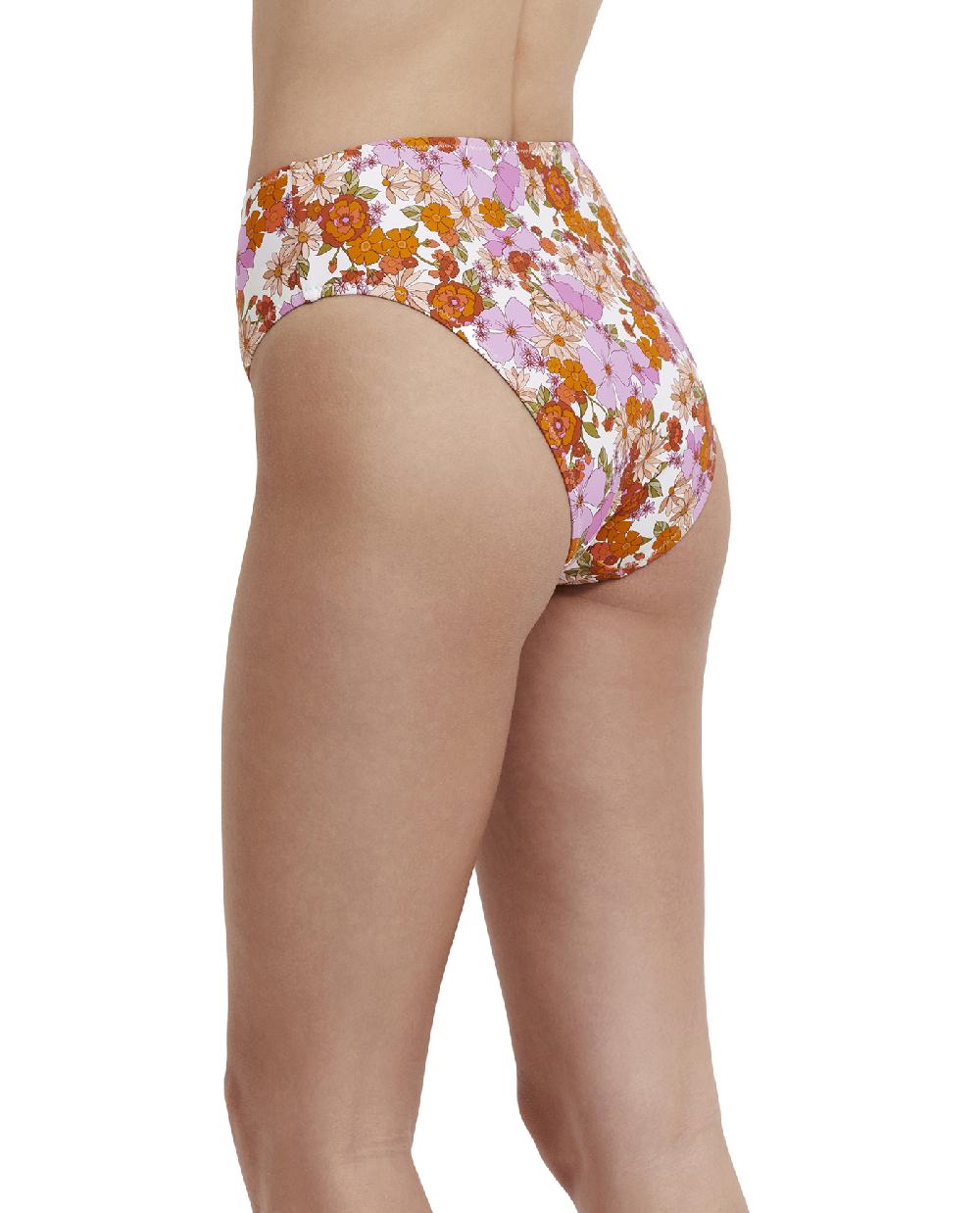 Gottex Vintage Florals High Rise Bikini Bottom Vintage