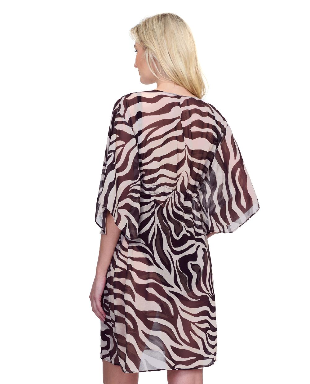 Gottex Wildest Dream V Neck Beach Dress Swim Cover Up Wildest