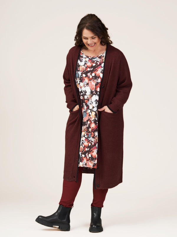 Gozzip Clara Leggings - Bordeaux