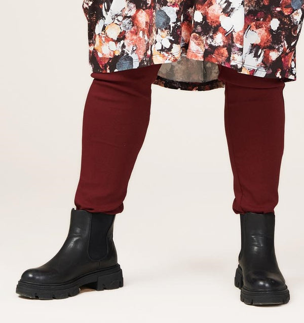 gozzip Clara Leggings - Bordeaux