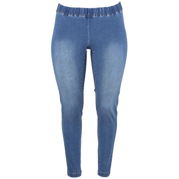gozzip Maya Denim Leggings - Light Blue Denim