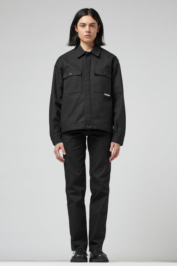 Gr10k 40000 REPLICATED BLACK SHORT JACKET