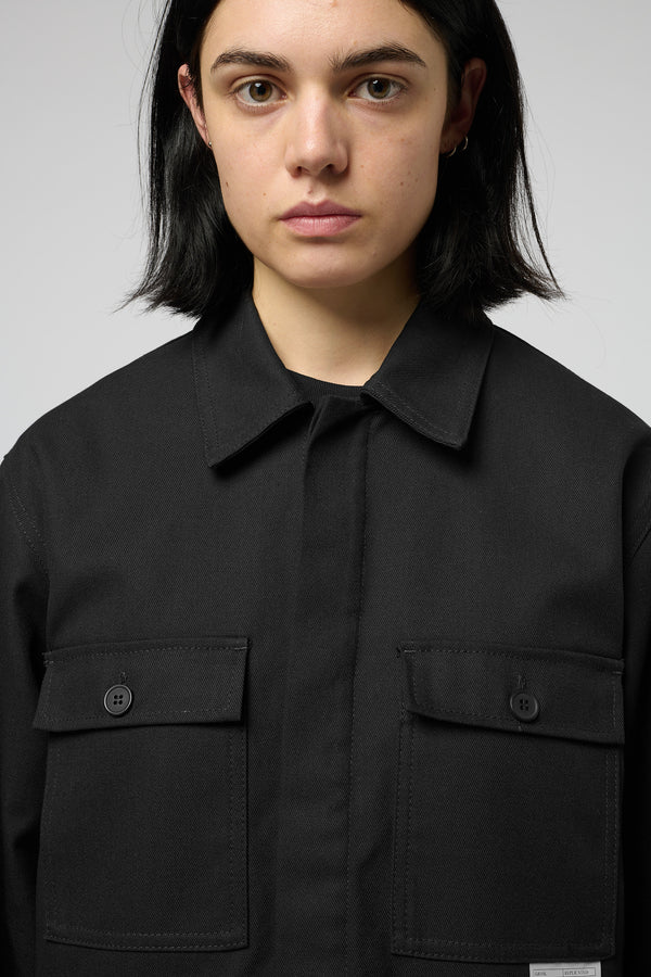 Gr10k 40000 REPLICATED BLACK SHORT JACKET