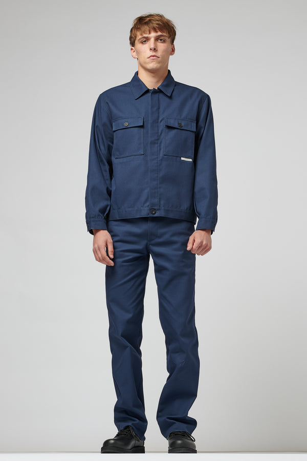 Gr10k 40000 REPLICATED BLUE NAVY SHORT JACKET